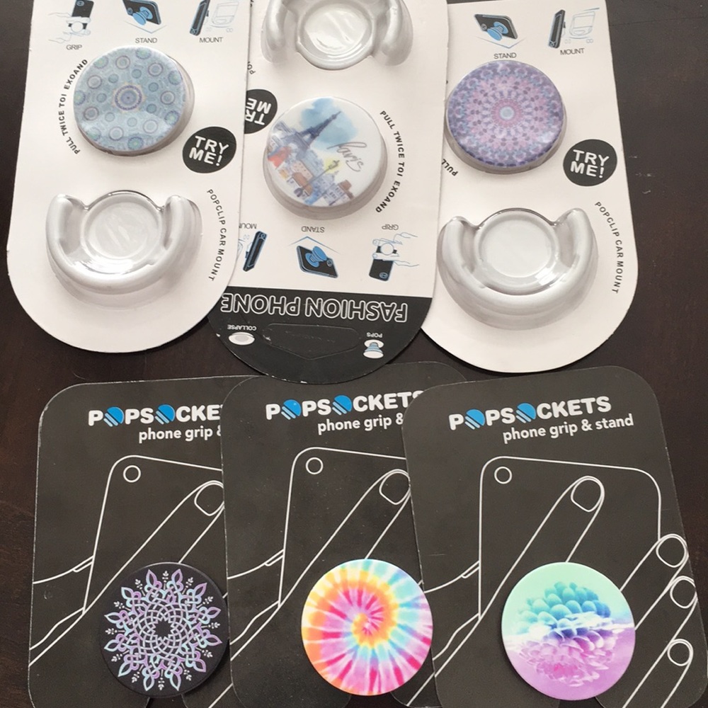 6 pop sockets